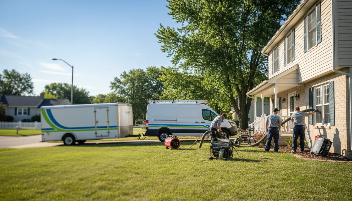 Flooded Basement Restoration And Cleanup With Repair in Richville, NY near me